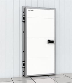 Дверь промышленная распашная для охлаждаемых помещений